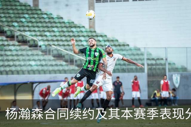 杨瀚森合同续约及其本赛季表现分析